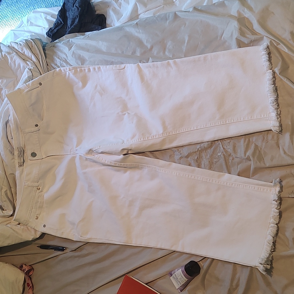Denim White Jeans